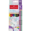 CREIOANE COLORATE 10+3 CULORI UNICORNI FABER-CASTELL