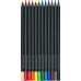 CREIOANE COLORATE 12 CULORI BLACK EDITION FABER-CASTELL CREIOANE COLORATE 12 CULORI BLACK EDITION FABER-CASTELL