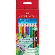 CREIOANE COLORATE 12 CULORI GRIP 2001 FABER-CASTELL