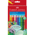 CREIOANE COLORATE 12 CULORI JUMBO GRIP FABER-CASTELL