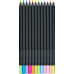 CREIOANE COLORATE 12 CULORI PASTEL+ NEON BLACK EDITION FABER-CASTELL