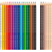 CREIOANE COLORATE 18+6 CULORI + TONURILE PIELII GRIP 2001 FABER-CASTELL