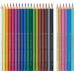 CREIOANE COLORATE 18+6 CULORI UNICORNI FABER-CASTELL