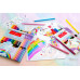 CREIOANE COLORATE 18+6 CULORI UNICORNI FABER-CASTELL