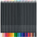CREIOANE COLORATE 24 CULORI BLACK EDITION FABER-CASTELL