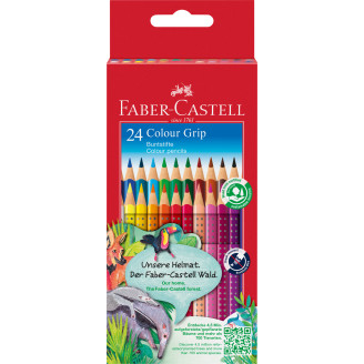 CREIOANE COLORATE 24 CULORI GRIP 2001 FABER-CASTELL CREIOANE COLORATE 24 CULORI GRIP 2001 FABER-CASTELL