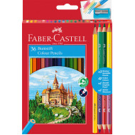 CREIOANE COLORATE 36+3+1 CULORI ECO FABER-CASTELL