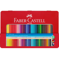 CREIOANE COLORATE 36 CULORI CUTIE METAL GRIP 2001 FABER-CASTELL