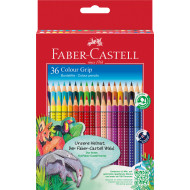 CREIOANE COLORATE 36 CULORI GRIP 2001 FABER-CASTELL