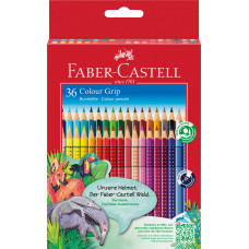 CREIOANE COLORATE 36 CULORI GRIP 2001 FABER-CASTELL