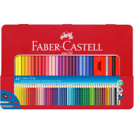 CREIOANE COLORATE 48 CULORI CUTIE METAL GRIP 2001 FABER-CASTELL