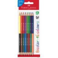 CREIOANE COLORATE BICOLORE 8*2 FABER-CASTELL