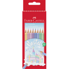 CREIOANE COLORATE PASTEL 10 CULORI FABER-CASTELL