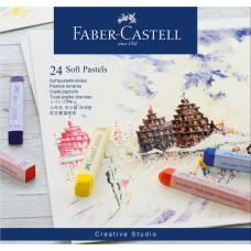CREIOANE PASTEL SOFT 24 CULORI FABER-CASTELL
