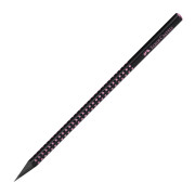CREION GRAFIT B GRIP SPARKLE LEMN NEGRU MIDNIGHT ROSE FABER-CASTELL