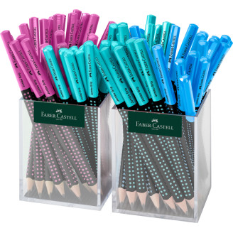 CREION GRAFIT JUMBO GRIP TWO-TONE 2*36 CUT PLASTIC FABER-CASTELL