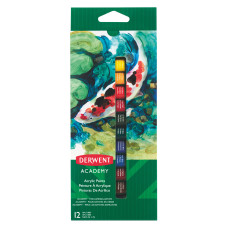 CULORI ACRILICE 12 ML 12 CULORI DERWENT ACADEMY