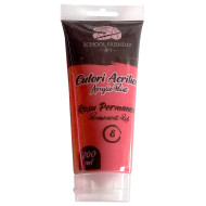 CULORI ACRILICE 200ML ROSU PERMANENT PREMIUM SF ART PIGNA