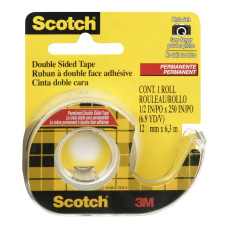 DISPENSER CU BANDA DUBLU ADEZIVA 12MM*6.3M SCOTCH 3M