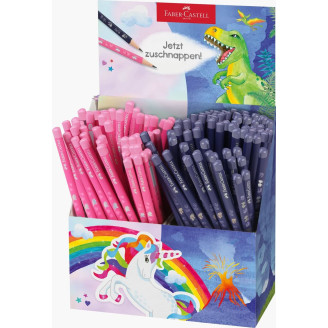DISPLAY 144 BUC CREION GRAFIT UNICORNI SI DINOZAURI FABER-CASTELL DISPLAY 144 BUC CREION GRAFIT UNICORNI SI DINOZAURI FABER-CASTELL
