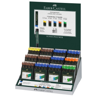 DISPLAY 144 BUC MINE CREION SUPER-POLYMER FABER-CASTELL DISPLAY 144 BUC MINE CREION SUPER-POLYMER FABER-CASTELL