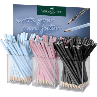 DISPLAY 3*48 BUC CREION GRAFIT SPARKLE HARMONY 2024 FABER-CASTELL