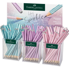 DISPLAY 3*48 BUC CREION GRAFIT SPARKLE SPRING 2023 FABER-CASTELL