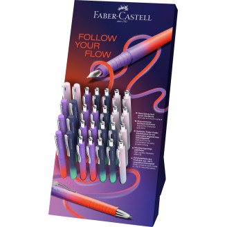 DISPLAY 8 STILOURI +20 PIXURI POLY FLOW FABER-CASTELL