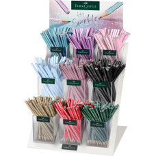 DISPLAY 9*48 BUC CREION GRAFIT B GRIP SPARKLE 2024 FABER-CASTELL