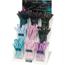 DISPLAY 9*48 BUC CREION GRAFIT B GRIP SPARKLE 2025 FABER-CASTELL