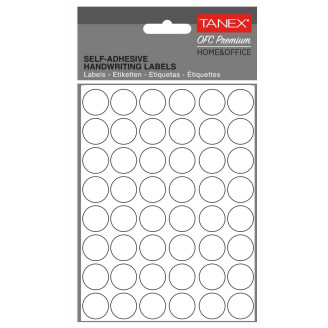 ETICHETE ROTUNDE 16MM ALBE 480/TIPLA TANEX ETICHETE ROTUNDE 16MM ALBE 480/TIPLA TANEX