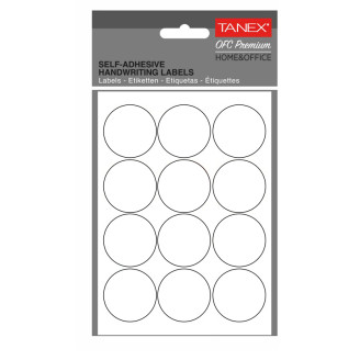 ETICHETE ROTUNDE 32MM ALBE 120/TIPLA TANEX ETICHETE ROTUNDE 32MM ALBE 120/TIPLA TANEX