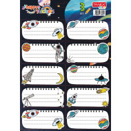 ETICHETE SCOLARE 30/SET COSMOS TLS-805 TANEX