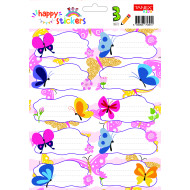 ETICHETE SCOLARE 30/SET FLUTURI TLS-729 TANEX