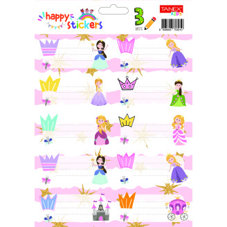 ETICHETE SCOLARE 30/SET PRINTESE 2 TLS-733 TANEX