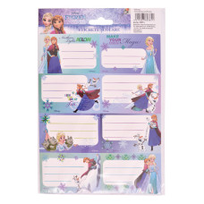 ETICHETE SCOLARE 40/SET FROZEN PIGNA