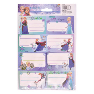 ETICHETE SCOLARE 40/SET FROZEN PIGNA