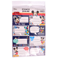 ETICHETE SCOLARE 40/SET MICKEY PIGNA