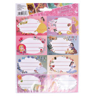 ETICHETE SCOLARE 40/SET PRINCESS PIGNA