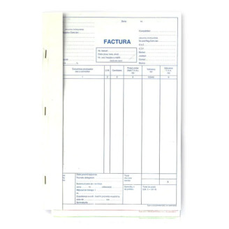 FACTURA A4 3 EXEMPLARE AUTOCOPIATIVA GOLD