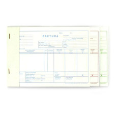 FACTURA A5 CU TVA GOLD