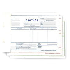 FACTURA A5 FARA TVA GOLD