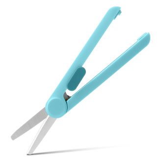 FOARFECA BIROU 16CM TELESCOPICA BLEU CYAN NUSIGN DELI FOARFECA BIROU 16CM TELESCOPICA BLEU CYAN NUSIGN DELI