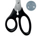 FOARFECA BIROU 18.5CM NEAGRA OTEL INOXIDABIL LEITZ