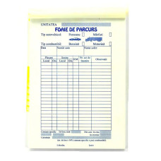 FOI PARCURS MARFA/PERSOANE A5 FOI PARCURS MARFA/PERSOANE A5