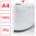 FOLIE PROTECTIE A4 38 MICRONI 100/SET ESSELTE