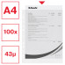 FOLIE PROTECTIE A4 43 MICRONI 100/SET ESSELTE
