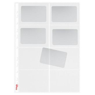 FOLIE PROTECTIE A4 PENTRU CARTI DE VIZITA 10/SET 105 MICRONI ESS