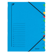 MAPA CARTON CU ELASTIC 12 SEPARATOARE FASHION LEITZ MAPA CARTON CU ELASTIC 12 SEPARATOARE FASHION LEITZ