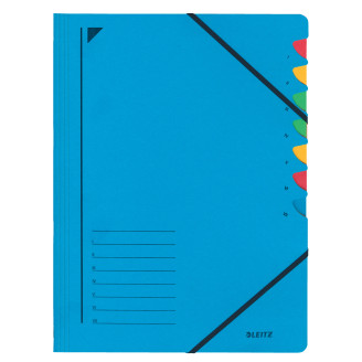 MAPA CARTON CU ELASTIC 7 SEPARATOARE FASHION LEITZ MAPA CARTON CU ELASTIC 7 SEPARATOARE FASHION LEITZ